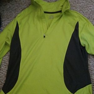 Soft workout pull over neon green/yellow